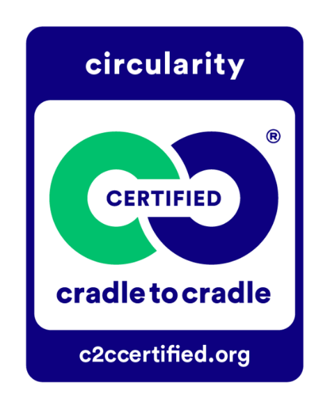 C2C Cradle to Cradle circularity certification tag